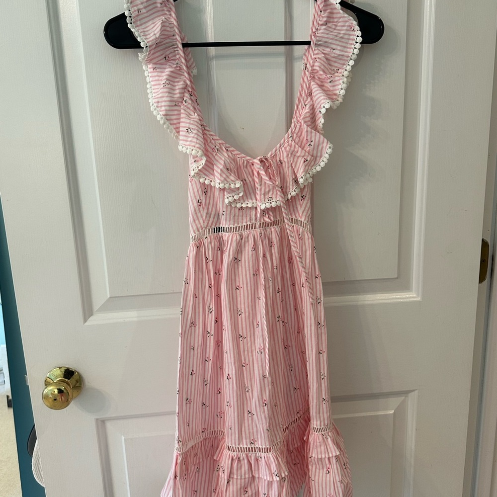 NEVER WORN ASOS Pink Floral Dress